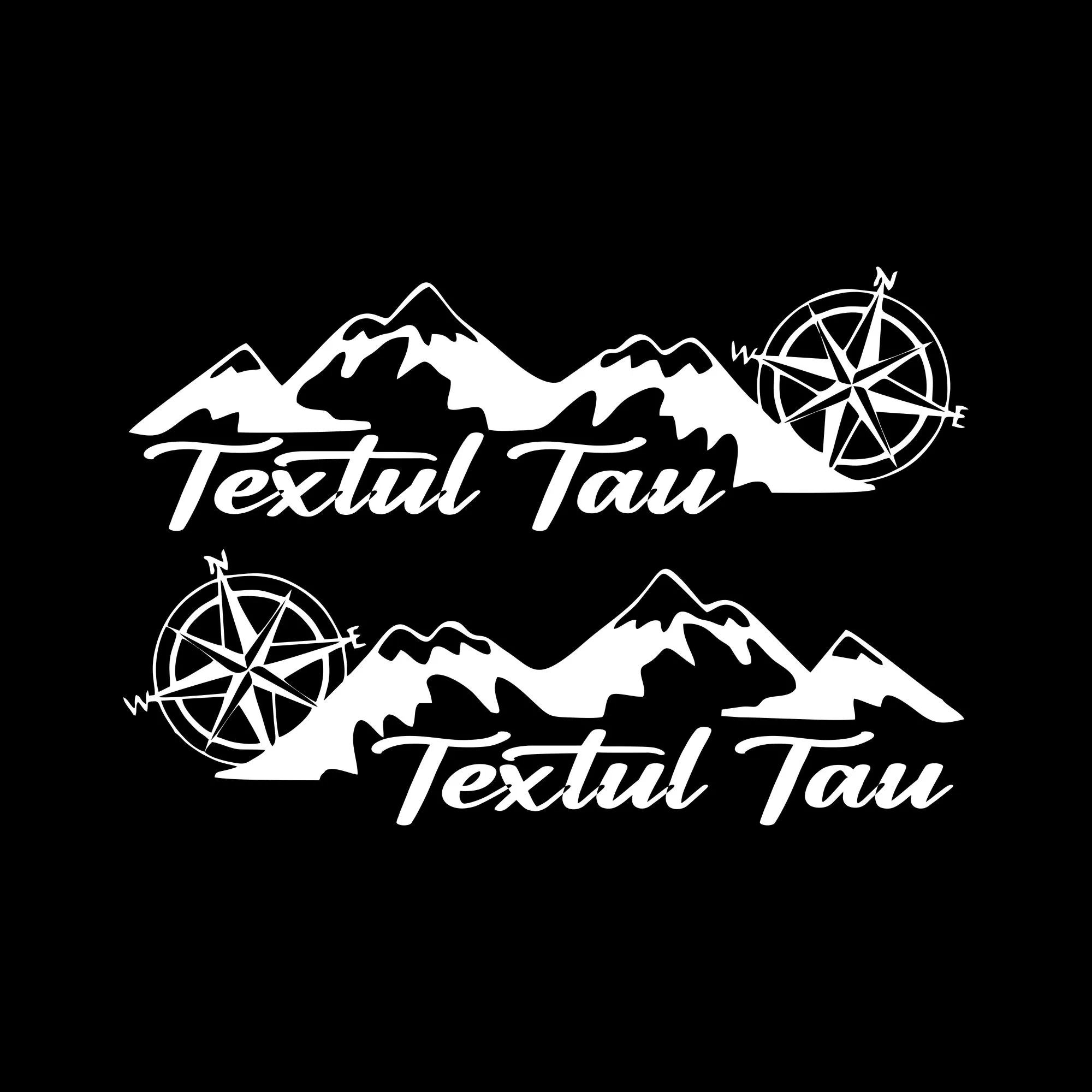 Custom Compass Mountains - imagine 2