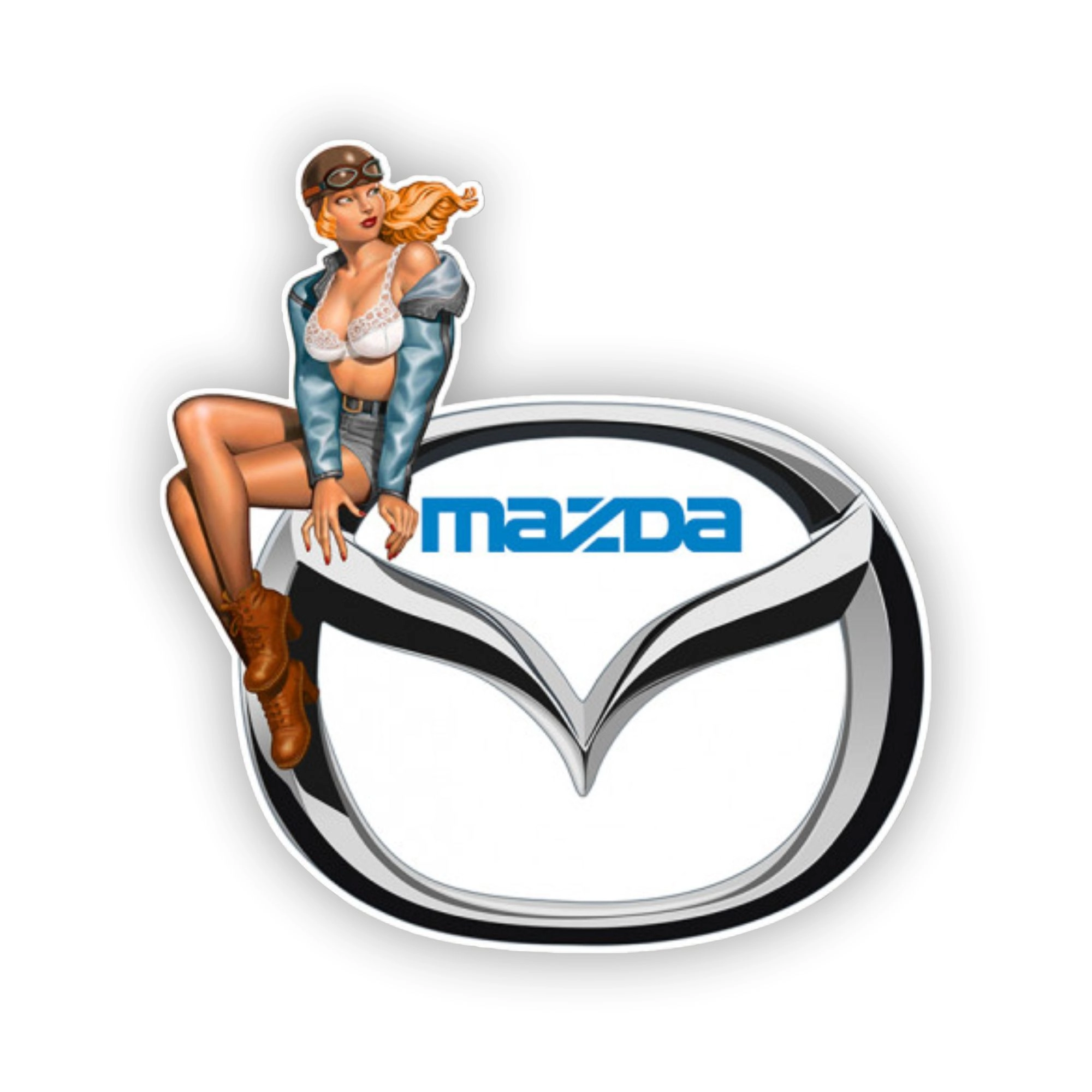 Mazda Pinup Girl