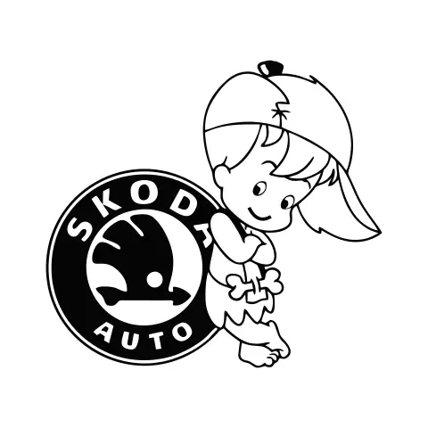 sticker skoda baby on board6