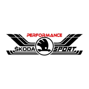 sticker skoda sport performance