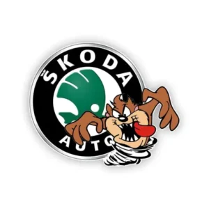 sticker skoda taz print