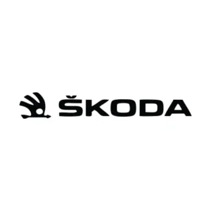 sticker skoda text