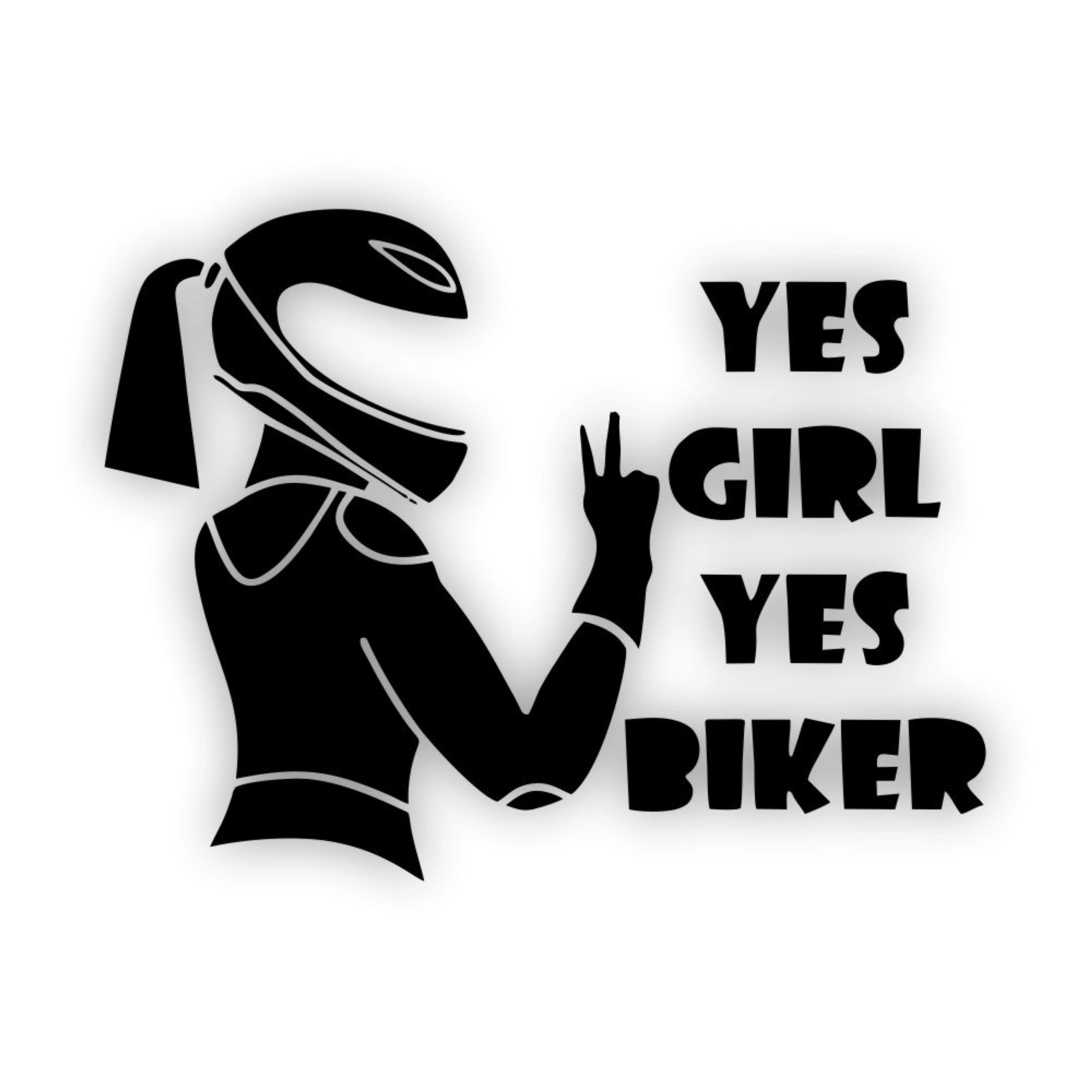 Yes Girl Yes Biker