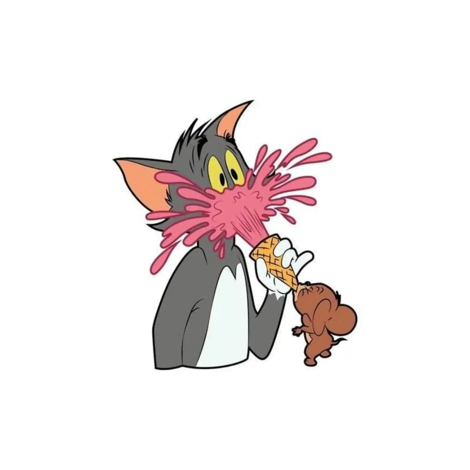 sticker tom jerry play2