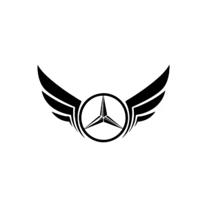 sticker benz wings