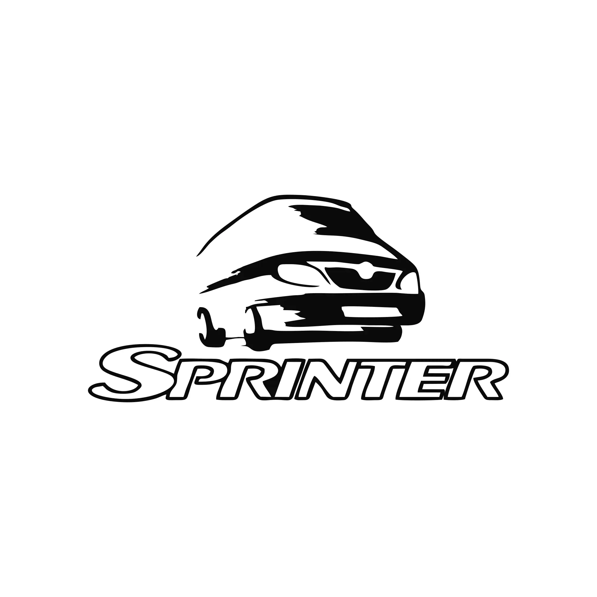 sticker mercedes benz sprinter
