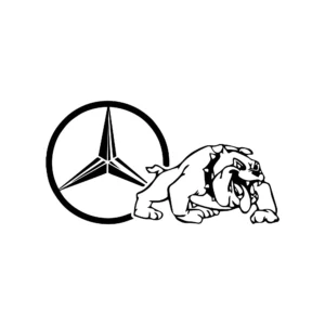 sticker mercedes bully
