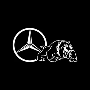 sticker mercedes bullynegru