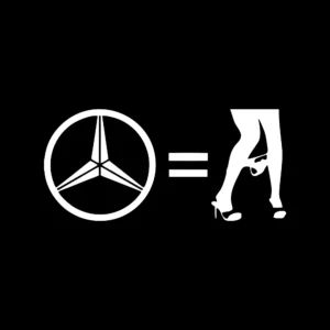 sticker mercedes drop=pantiesnegru