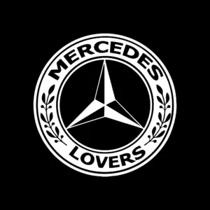 sticker mercedes loversnegru
