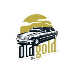 sticker mercedes old but gold