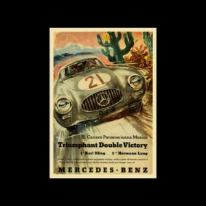 sticker mercedes poster2