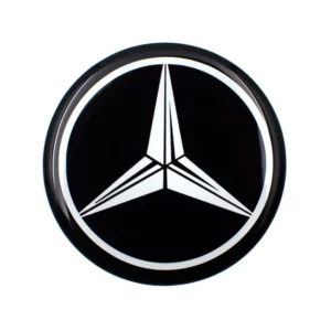 sticker mercedes print logo