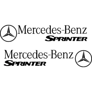 sticker mercedes set sprinter