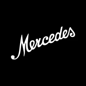 sticker mercedes signaturenegru