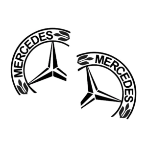 sticker mercedes stickere geam