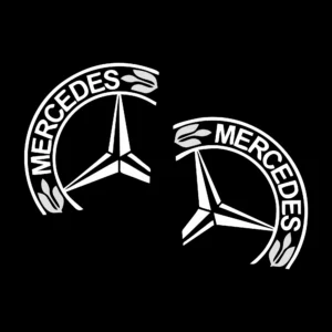 sticker mercedes stickere geamnegru
