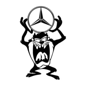 sticker mercedes taz