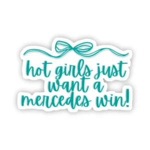 sticker mercedes win