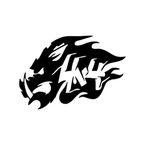 sticker offroad boar 2