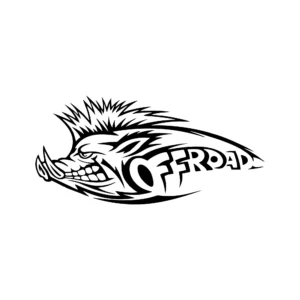 sticker offroad boar