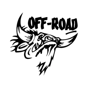 sticker offroad bull