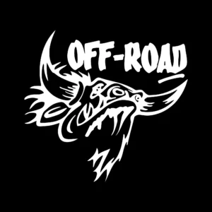 sticker offroad bull negru