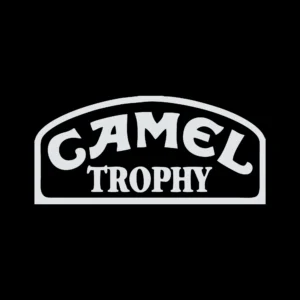 sticker offroad camel trophy negru