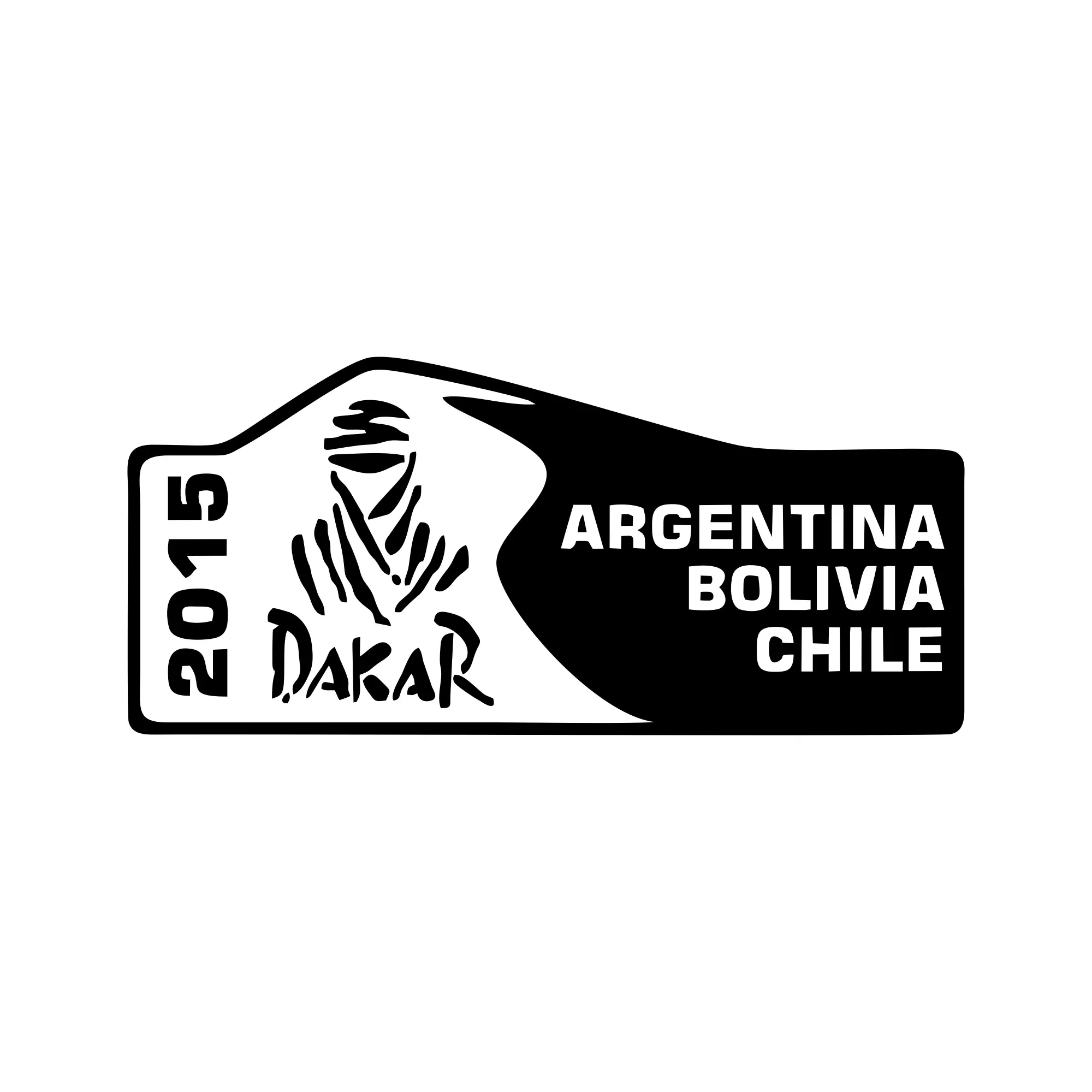 sticker offroad dakar2015