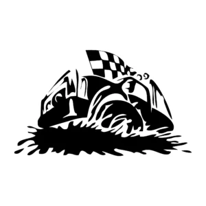 sticker offroad mud racing
