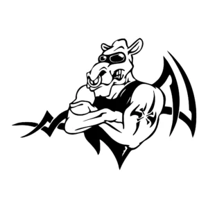 sticker offroad pig tribal