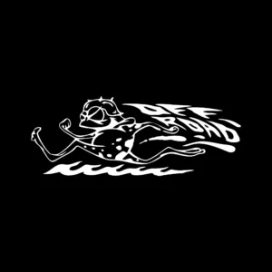 sticker offroad runner negru