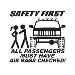 sticker offroad safety check