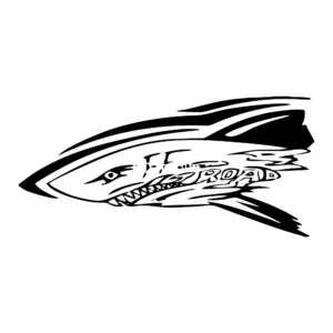 sticker offroad shark offroad