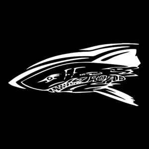 sticker offroad shark offroad negru