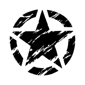 sticker offroad star