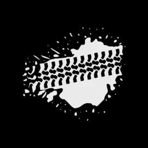 sticker offroad tyres negru