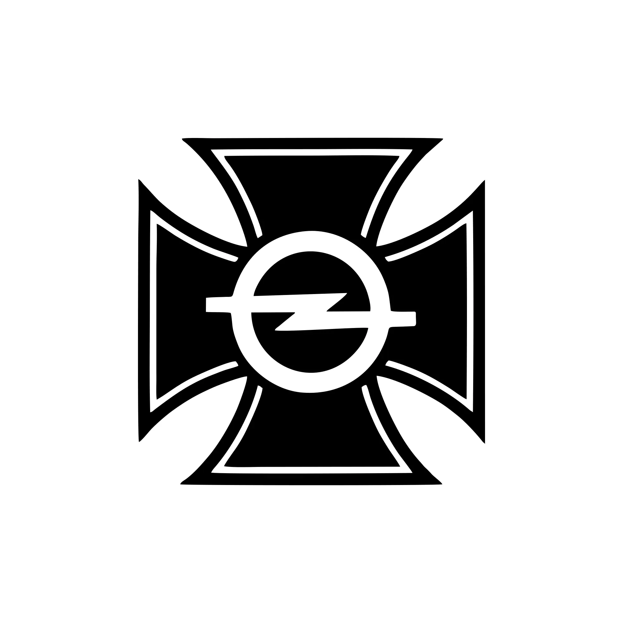 Sticker Opel Cross