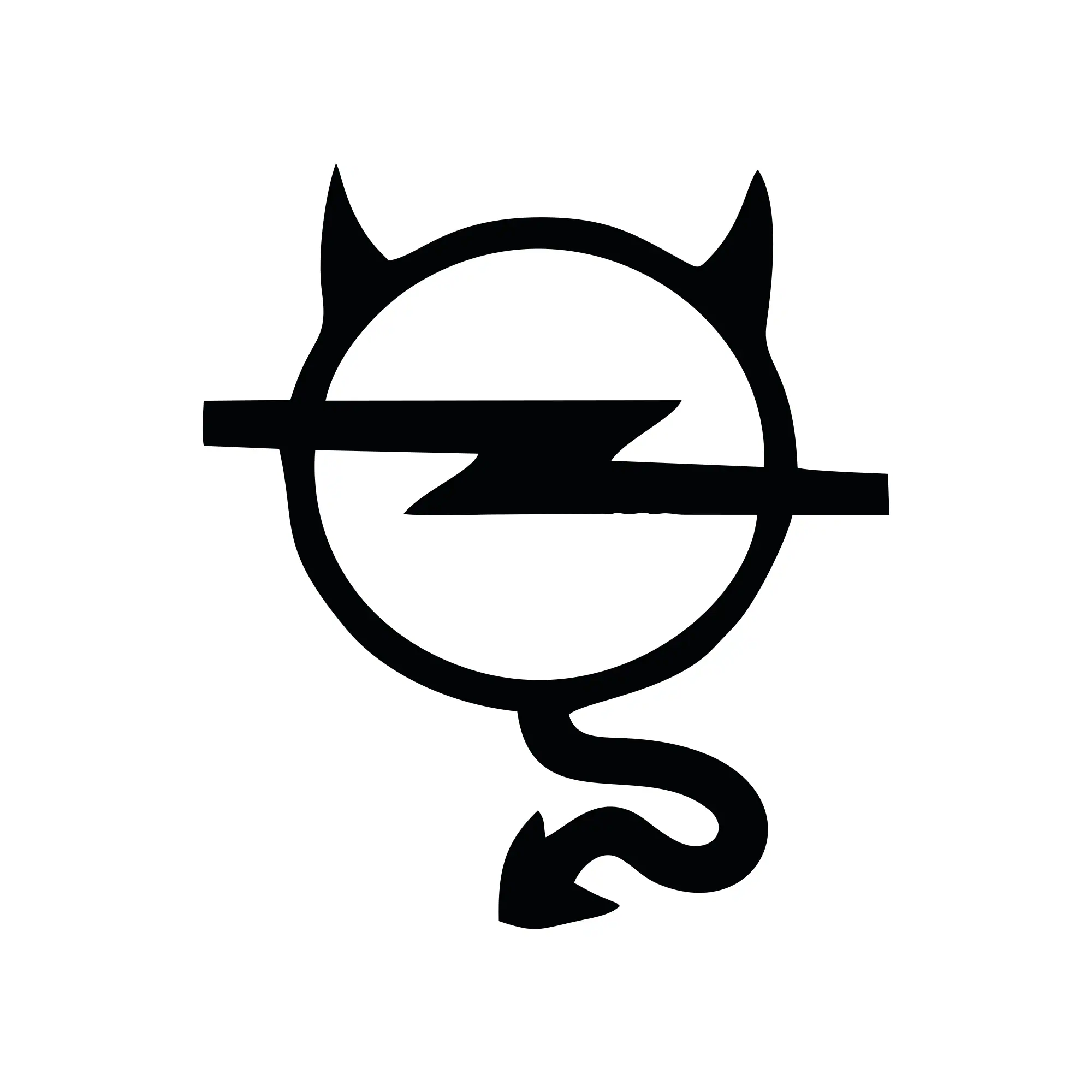 Sticker Opel Devil
