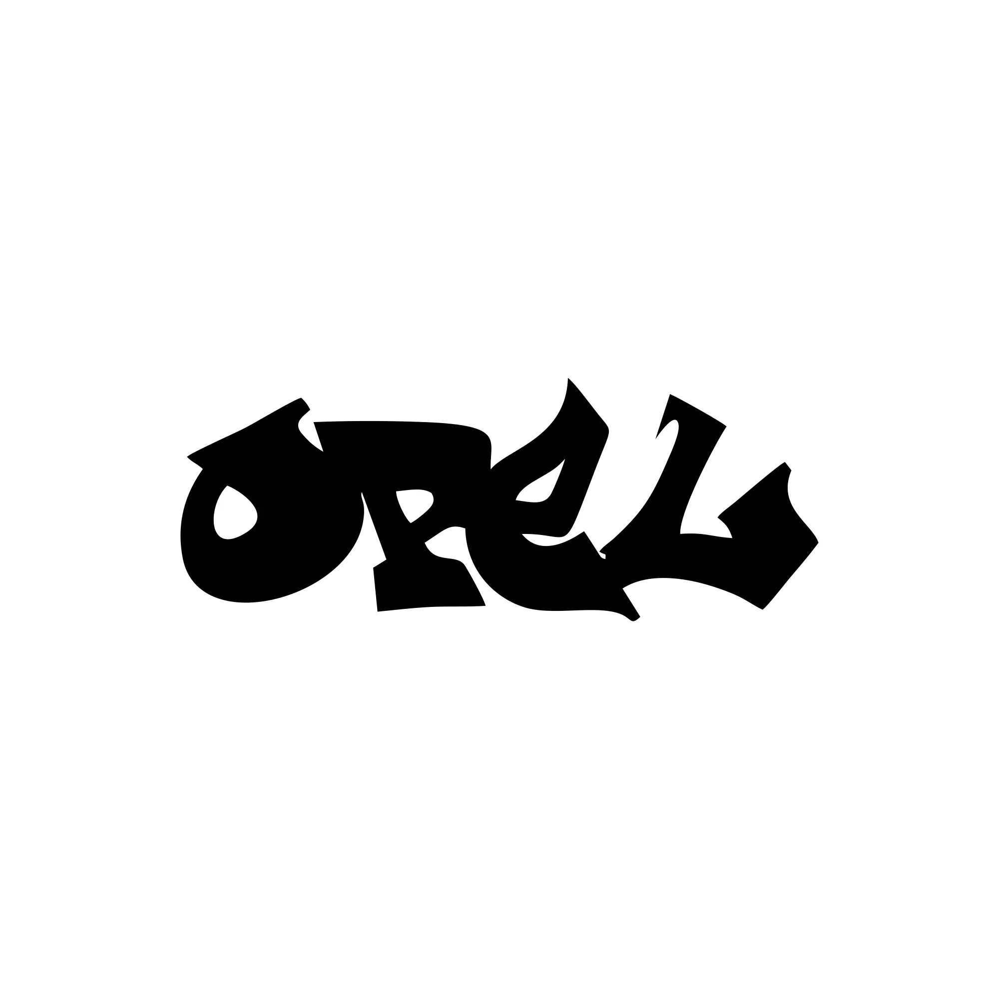 Sticker Opel Grafitty Text