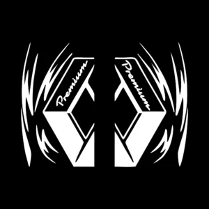 sticker renault Set Camion Renault Premium negru