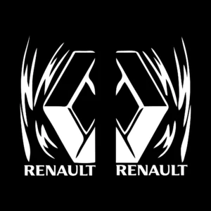 sticker renault Set Camion Renault negru
