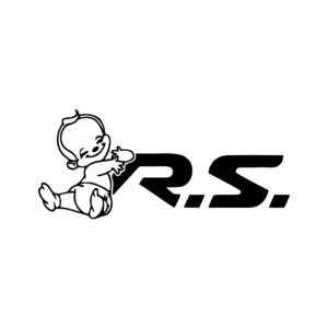 sticker renault baby rs