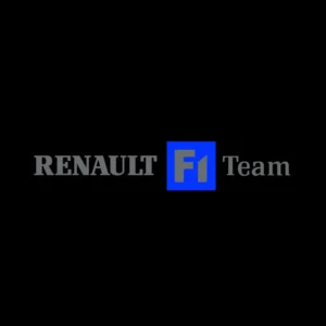 sticker renault f1 team negru