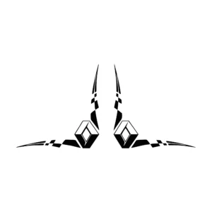 sticker renault geamuri camion