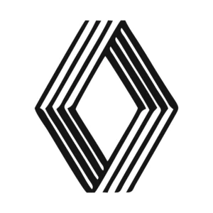 sticker renault logo lines 2