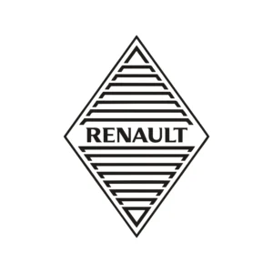 sticker renault logo old
