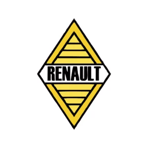 sticker renault printed logo