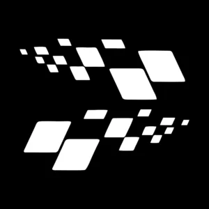 sticker renault racing flags 2 negru