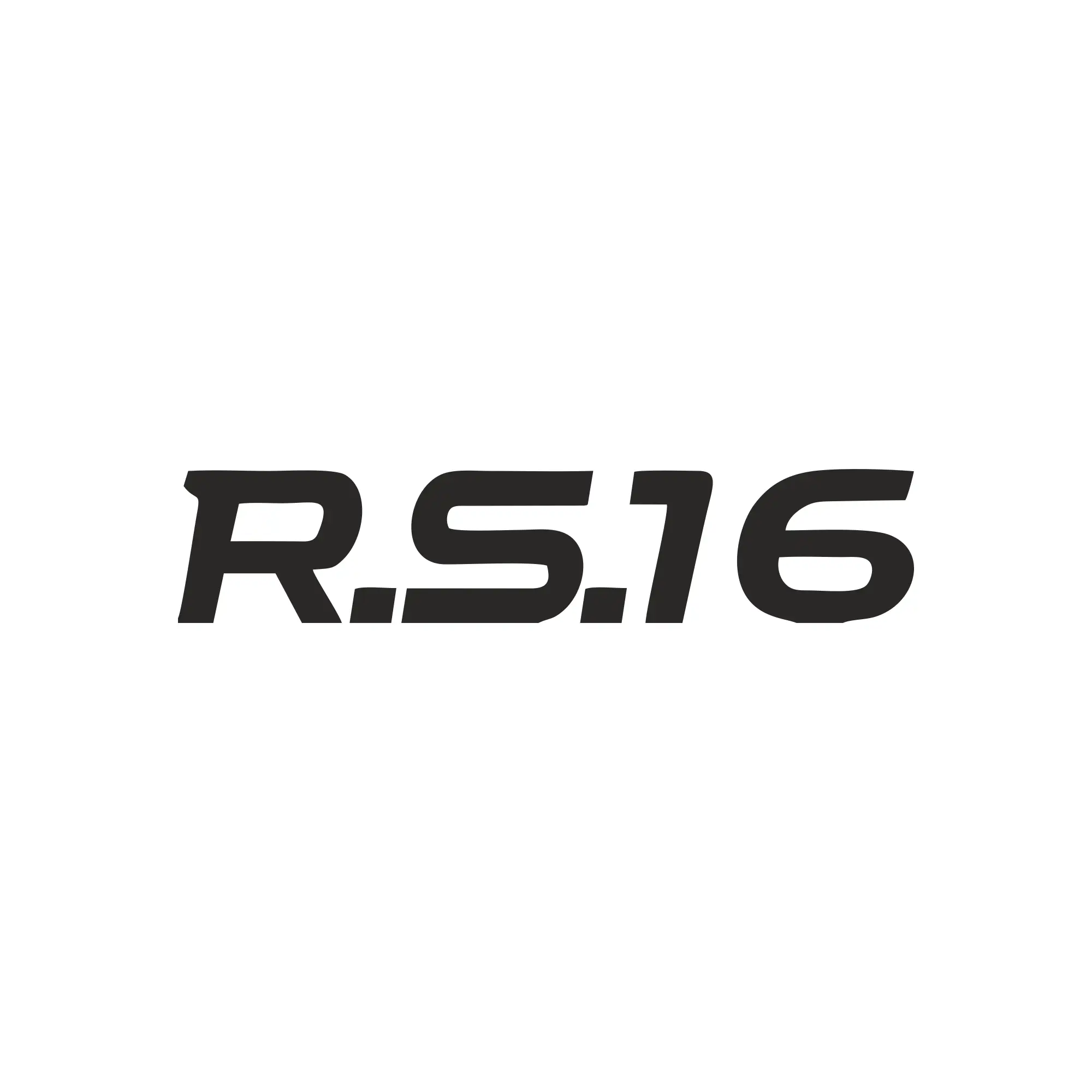 sticker renault rs 1 6 2